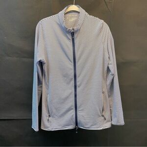 Peter Millar Striped Zip-Up Jacket